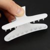 XINGYHENG 24Pcs Large Butterfly Hair Clamps Black and White Plastic Clip Hairdressing Tray Hair Positioning Hairpin
