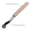 Sewing tracing wheel for sewing patterns, Wood and stainless steel Pounce wheel, Perforation cutter,Overstitch Wheel, paper Perforator Tracing wheel sewing, Rotary perforator, Pounce wheels, by SEWTCO
