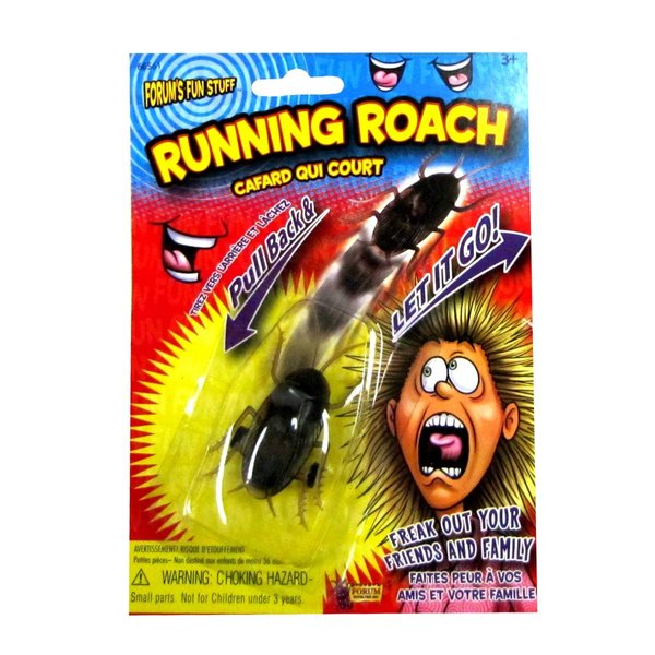 TG,LLC Treasure Gurus Running Cockroach Practical Joke Novelty Fake Roach Fun Prank Scary Bug Gag Gift