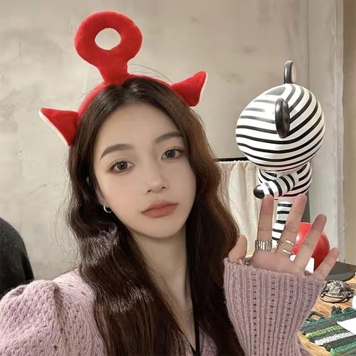 PHQOORYTH Cute Ears Headband Womens Headwear Fashion Hairband Hair Costume Accessories for Adult Halloween Cosplay Party Decorations