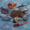 9 PCS Ancient Creatures Animal Action Figures Model Nautilus Cephalaspis Party Favors Supplies Cake Toppers Set Desktop Decoration Toys for 5 6 7 8 Years Old Boys Girls Kid Toddlers