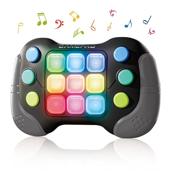 Fast Push Bubble, Quick Push Pop, Handheld Autism Fidget Toys for Kids,Pop Light up Toys for 6 7 8 9 Year Old Boys and Adults, Birthday Gift