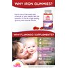 Iron Gummies Plus Multivitamin with Iron: Vitamin C, Zinc, B Complex, and Biotin. Iron Gummies for Women, Iron for Kids and Men. Anemia Supplement for Fatigue, Prenatal Pregnancy- Vegan, Kosher- 60 Ct