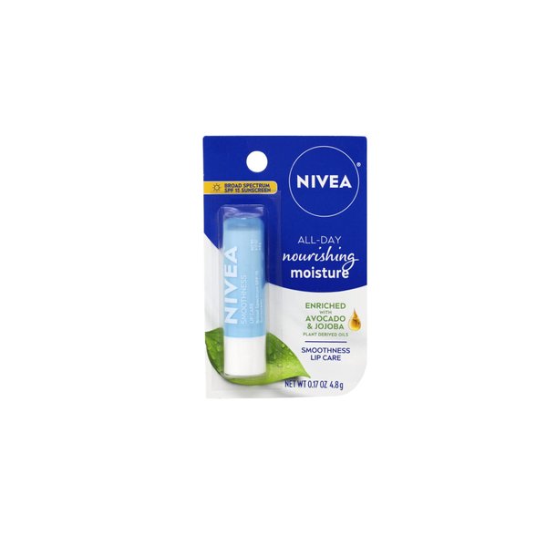 Nivea Kiss of Smoothness Hydrating Lip Care SPF 10 Double Pack