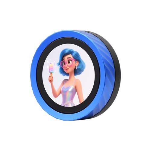 waveshare ESP32-S3 1.8inch Knob Display Development Board, Multi-Functional Knob Screen, Capacitive Touch, 2.4GHz Wi-Fi and Bluetooth Wireless Connection, No BAT