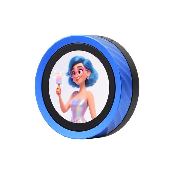 waveshare ESP32-S3 1.8inch Knob Display Development Board, Multi-Functional Knob Screen, Capacitive Touch, 2.4GHz Wi-Fi and Bluetooth Wireless Connection, No BAT