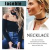 Iaceble Boho Long Heart Necklace Open Heart Pendant Necklace Floating Heart Chain Necklace Gold Hollow Heart Necklace Jewelry for Women and Girls