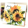 20-ct 13x13 Floral Napkins Sunflower Napkins Floral Paper Napkins Mother's Day Napkins Sunflower Paper Napkins Decorative Napkins for Decoupage Pretty Flower Napkins Lunch Dinner Cocktail Wedding Tea