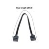 Micro Traders 2PCS Extension Cables Compatible with Lego 8870 Light Switch 8869 Technic Power Functions Extension Wire Cord Connector for Bricks Building Blocks Toy 25cm