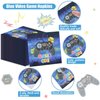Video Game Party Decorations, 100 Pcs Video Game Napkins Blue Gaming Table Napkins Game On Lunch Napkins for Video Game Theme Party, Kids Birthday