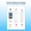 Crystala Filters LT1000PC Refrigerator Water Filter, Water Filter ADQ747935 Compatible with LT1000PC, LT1000PC/PCS, LT-1000PC, MDJ64844601, ADQ747935, ADQ74793504 Water Filter (2 Pack)