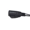 GoodQbuy D Shape Clip-Ear Headset Earpiece PTT with Mic is Compatible with Motorola Talkabout 2 Two Way Radio Walkie Talkie MD200TPR MH230R MR350R MS350R MT350R MH230TPR MS350R MJ270R 1-pin (10 Pcs)