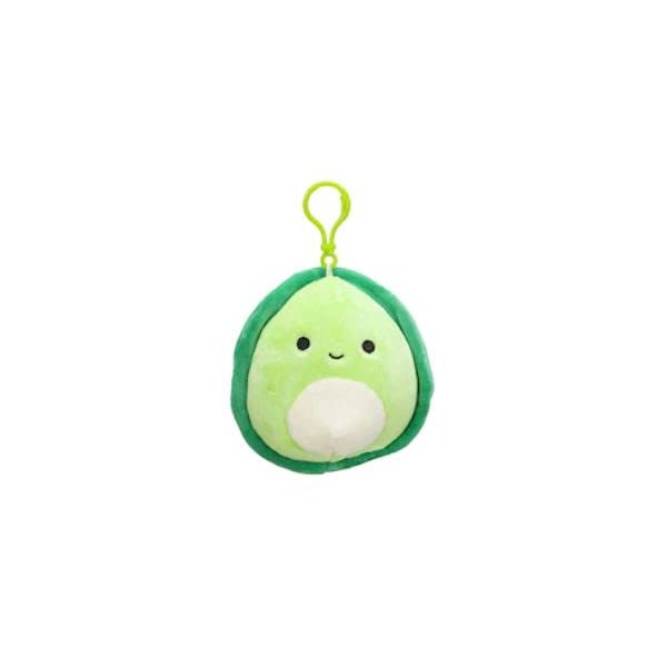 Squishmallow Clip-on Turtle 3.5" Henry Green Super Soft Plush Toy Animal for Backpack, Purse, Car Mirror Hanging Accessory