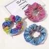 Women Shiny Metallic Scrunchies with zipper pouch tie dye scrunchies for girls secret zipper pocket scrunchies Tie Hidden Pocket scrunchies Hair Bands Soft Stash Hair Elastic Ties for Vsco Girl Stuff