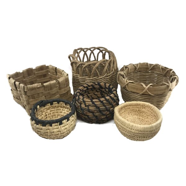 Traditional Craft Kits Beginner Coil Basket Kit - Complete Basket Weaving Kit Set, 6 Basket Making Kit with Basket Weaving Supplies, Complete with Instructional Booklets and Basket Making Supplies