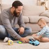 1:24 Maserati MC20 Model Car Toy Diecast Toy Cars, Zinc Alloy Pull Back Toy car with Sound and Light for Kids Boy Girl Gift，Birthday Presents, Collectibles. (Blue)