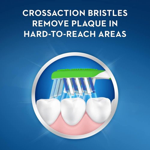 Oral-B Cross Action Kids Toothbrush, Soft Bristles, Ages 6+, 1 count