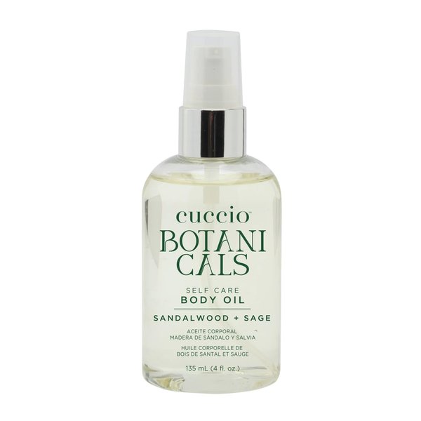 Cuccio Botanicals Body Oil - Sandalwood and Sage - 4 Fl. Oz