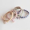 i-lan 18pcs Knitted Boho Elastics Hair Ties No Damage for Women,Girls,Braided Hair Bands Ponytail Holders for Thick Hair,Woven Hair Tie Bracelets For Working,Cooking and Daily Life