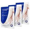 Foot Mask Moisturizing 3 Pack Feet Spa Hydrating Mask Socks Soft Dry Cracked Feet Care - Nicotinamide + Shea Butter + Goat Milk - Women and Men
