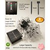 Solar String Lights Flower Garden Lights Outdoor Waterproof Fairy Lights Solar Powered Decorative Cherry Blossom for Camping Outside Balcony Yard Porch Patio Christmas Tree 33ft 50 Led Pack 2