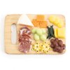Dollhouse Miniature Rectangular Charcuterie Board with Assorted Foods