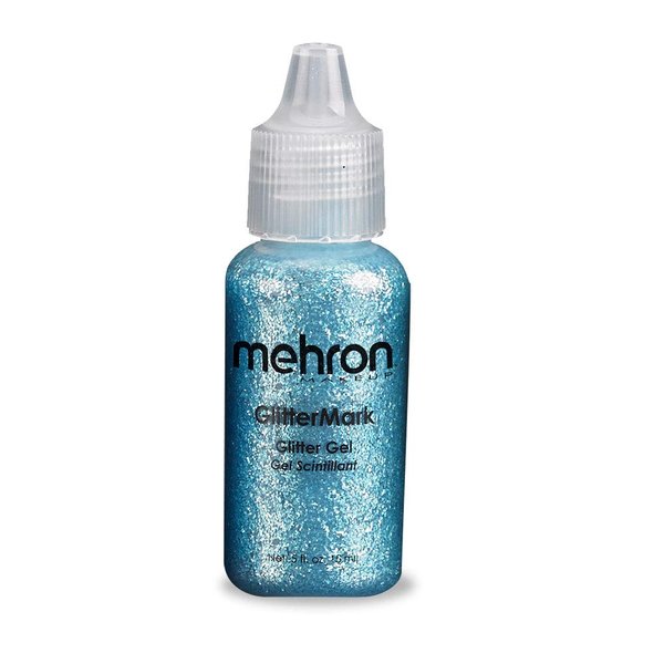 Mehron Makeup GlitterMark Glitter Gel (.5oz) (PASTEL BLUE)