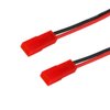 OliYin 4mm 4.0mm Male Banana Plug Connector Charge Lead to JST 20awg Soft Silicon Charging Cable Wire 30cm 11.8inch Lipo Parts for RC(pack of 2)