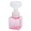 8.4oz 250ml Foaming Hand Soap Dispenser, Refillable Empty Foam Liquid Hand Soap Container Cute Cat Paw Flower Shape Foaming Soap Dispenser, Reusable Plastic Press Bottle for Bathroom(Pink)