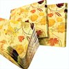 AVEVER 40-ct 13x13 Burlap Fall Napkins Napkins Paper Napkins Thanksgiving Dinner Napkins Fall Paper Napkins Fall Cocktail Napkins Paper Decorative Napkins for Decoupage, orange, beige, brown