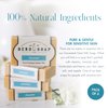Bend Soap Company All Natural Goat Milk Soap - Paraben and GMO Free - Handmade in USA - Soothe Cracked Skin, Relax and Exfoliate - Overall Dry Skin Relief (Unscented, 4 Pack of 4.5oz)…