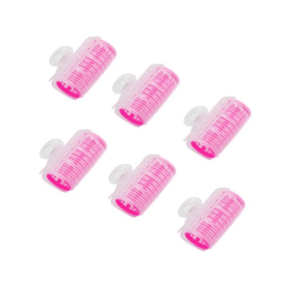 Hair Curlers Rollers Self-grip Hair Clip-6 pcs for Women & Girls