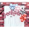 Yee Haw Balloons Yee Haw Banner for Cowgirl First Rodeo Birthday, Western Bachelorette Party Decorations (Pink)
