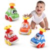 Amy&Benton Baby Toy Cars Toddler Toy Cars for 1 2 Year Old Cartoon Wind up Cars Press and Go Cars Push Go Cars for Toddlers 1-3 1st Birthday Gifts First Birthday Gift Toys Age 1 2 Year Old Baby Boys