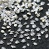 50pcs Shiny Zircon Rhinestone Nail Gems 3D Flatback Rhinestones for Nails 2-4mm Mini Nail Rhinestones Glitter Silver White Multi Shapes Nail Diamonds Nail Crystals Nail Decorations for Nail Art Charms