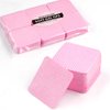Pink Lint Free Wipes, BORNBYME 300 PCS Super Absorbent Soft Nail Wipes Gel Pads for Nail Remover, Nail Clean, Nail Prep, Eyelash Extensions Remover, Cleaning Glue, Cleaning Brush
