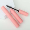 COSIDEA 12pcs 10ml empty mascara tube and wand for castor oil eyelash serum tubes opaque pink bottles