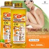 Turmeric Oil Super Whitening Face & Body Moisturizer Nourishing Anti-aging Correct Spots Wrinkle Skincare Essential oil 500ml/16.9oz (500ml/16.9oz)