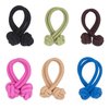 Majowir Hair Ties for Thick Hair No Damage, Elastic Ponytail Holders, Hair Elastics Hair Bands Rubber Bands for Women's Hair