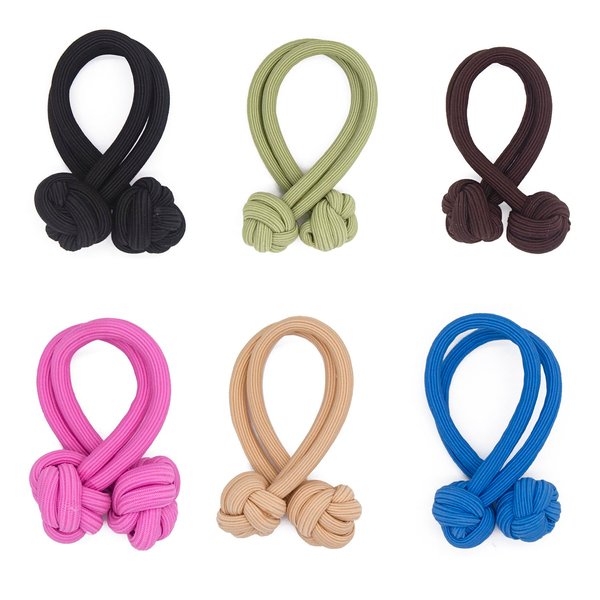 Majowir Hair Ties for Thick Hair No Damage, Elastic Ponytail Holders, Hair Elastics Hair Bands Rubber Bands for Women's Hair