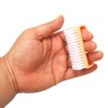 Luxxii (6 Pack) Fine Handle Grip Nail Brush - Fingernail Scrub Cleaning Brushes Nail Hand Scrubbing Cleaning Brush. Color may vary.
