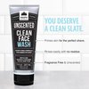 Pacific Shaving Company Clean Facial Wash - Unscented Gentle Face Cleanser with Sea Salt & Aloe Vera - Hydrating Men's Face Wash for Sensitive Skin (7 Oz)