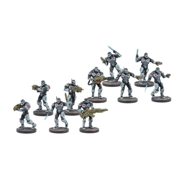 Mantic Games MGWPE301 Enforcers Play Set, Multi-Colour