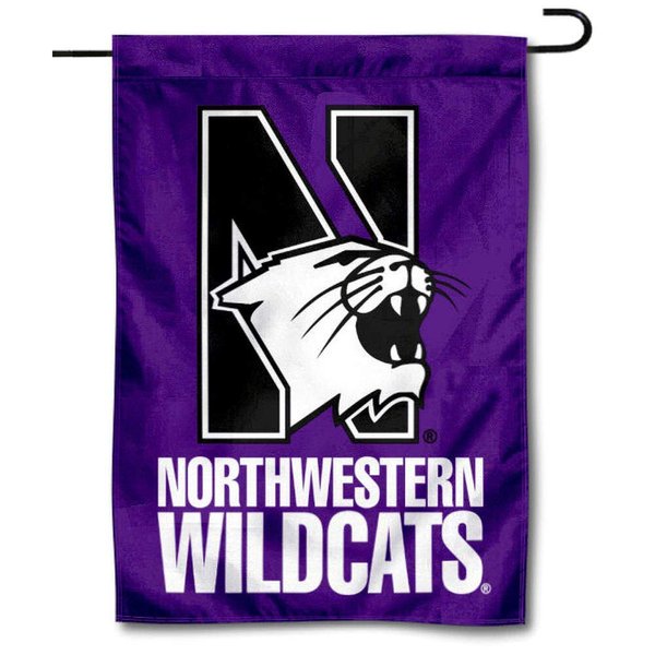 Northwestern Wildcats Garden Flag Yard Banner