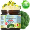 Botanical Beauty BROCCOLI OIL BUTTER 100% Pure Natural VIRGIN UNREFINED Cold-Pressed 4 Fl oz 120 ml for Face, Skin, Body, Hair, Lip, Nails. Rich in Vitamin C, Vitamin E, Omega 3, Omega 6