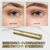 INCREDIBLE BrowForce Eyebrow Growth Serum For Thicker Brows (8ml) Eyebrow Serum To Grow Brows For Natural Longer FULLER BROWS Brow Serum - NYK1 Lash And Brow Growth Serum Enhancing Eye Brow Serums