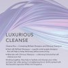 White Hot Cleanse Duo: Brilliant Shampoo & Glorious Shampoo 200ml, brightening boost and shine for white & grey hair, purple shampoo