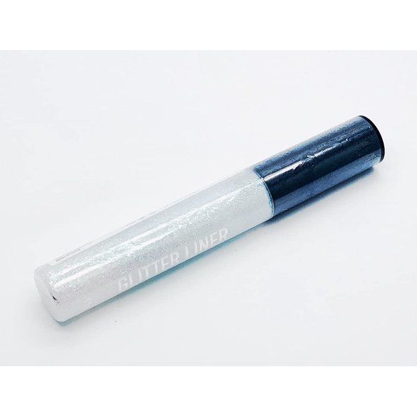 Glitter Liquid Eyeliner, Shimmer Sparkling Metallic Colorful Eyeliner -White