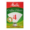 Melitta 4 Cone Coffee Filters, White, 100 Total Filters Count - Packaging May Vary