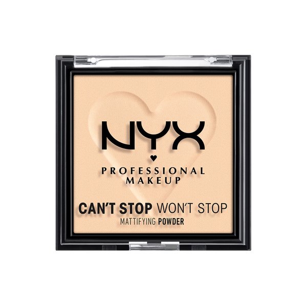 NYX PROFESSIONAL MAKEUP Can't Stop Won't Stop Mattifying Pressed Powder - Light